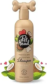 Pet Head Dog Shampoo, Sensitive Soul Shampoo for Dogs with Sensitive Skin, Hypoallergenic Coconut