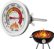 Oven Temperature Sensor | Oven Safe Baking Machinery Gauge - Analog, Large, Kitchen Machinery Temp Gauge for Grill Cooking Beginners BBQ Lovers