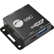 SIIG Ultra HD 4K EDID Emulator for HDMI 2.0 3D, CEC, HDCP 2.2, Programmable EDID