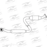 Redback Mufflers Bolt-On to suit 3 Litre Sonata 3 Bolt C/M - M4212