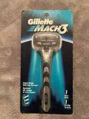 Gillette Mach 3 1998 Promo Razor, Sealed w/o Bar Code