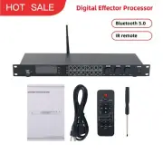 LED Stage Level Digital Effector Processor Bluetooth 5.0 DSP Reverb K8000