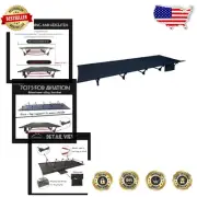 Foldable Outdoor Cot Bed with 7075 Aluminum Frame - Perfect for Travel & Hiking
