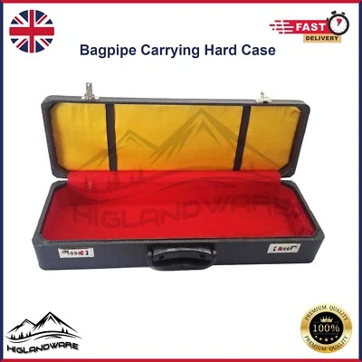 Hard Case For Carrying Bagpipe Scottish Highland Bagpipe Protective Leather Case