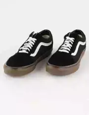 NIB VANS M Old Skool es Gum Soles Black size Men 5 Women 6.5