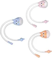 GARVALON Nasal Baby Snot Remover Sucker Pp Silicone Mouth Suction for Easy to Use Carry Essential Supplies
