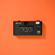 RETO 3D Classic 35mm Film Camera - Black