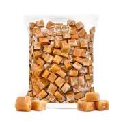 Funtasty Vanilla Caramel Squares Candy Bulk Pack 1 Pound