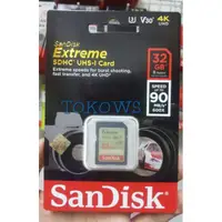 在飛比找蝦皮購物優惠-Sandisk SDHC EXTREME 32GB CL10