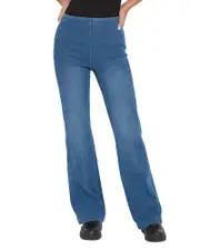 Lysse Plus Pull-On Trouser Jeans in Black