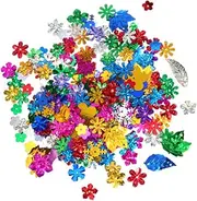 Abaodam 50 Grams Assorted Glitter Sequins for DIY Handmade Craft Decorations Nail Art