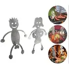 1pc Hot Dog Boy Man Marshmallow Girl Woman Roaster For Sticks BBQ Barbecue Stand