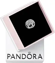 Pandora Moments Women's Sterling Silver Openwork Family Roots Charm Bracelet Charm
