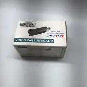 USB VHS Tapes Tape to DVD VCR Audio Video Converter Capture Card Adapter PC