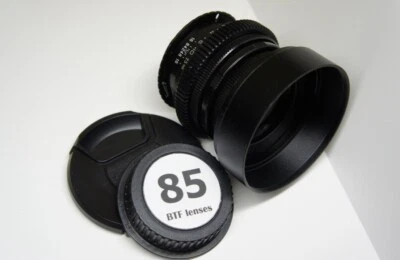 JUPITER 9 85mm Anamorphic Oval Bokeh f/2 Cine mod Canon EF Portrait Soviet