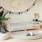Kids Bed Frame 90x190 cm Solid Wood Pine