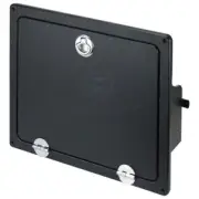 Boat Tackle Storage Drawer- Black polymer 2 Tray Tilt Storage - SAW 38276