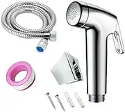 MOREBUY Shower Head Douche Bidet Toilet Spray Hand Held Hose Clean Sprayer Kit Chrome