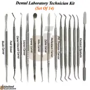 Waxing Modelling Technician Kit Dental Sculpting Lab Tools Wax Clay Soap Carvers