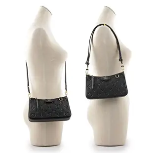 【Louis Vuitton 路易威登】Easy Pouch On Strap 壓紋牛皮二用包(黑色) M80349/平行輸入