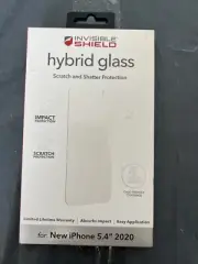 ZAGG Screen Protector for iPhone 12/13 Mini Invisible Shield Hybrid Glass Apple