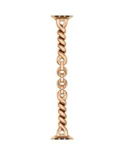 kate spade new york Rose Gold-Tone Stainless Steel Strap for Apple Watch, 38-45mm