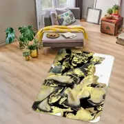 3D Golden Art Texture NAO6806 Game Rug Mat Elegant Photo Carpet Mat Fay