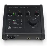 IK Multimedia AXE I/O ONE USB Audio Interface, Z-TONE Input for Guitar/Bass NEW