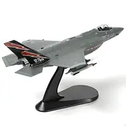 NUOTIE 1/72 F-35A Lighting II Fighter Aircraft Model Fighter U.S. Airforce AF-01 Die-cast Aircraft Model with Display Stand Squadron F35A Flight Mode (AF-01) Model Collection Gift