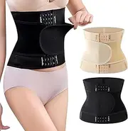 JiaYouLC Adjustable Waist Trainer for Women Tummy Control Trimmer Body Shaper Back Support Postpartum Belt-
