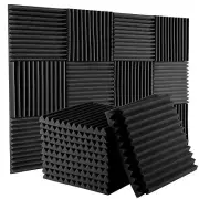 Sound Proof Acoustic Foam Panels: Soundproof Absorbing Foam 12pcs with Double...