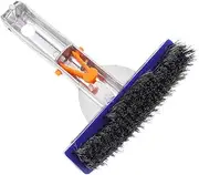 Kisangel Heavy Duty Pool Wire Brush Ergonomic Handle Pool Scrubber for Tile Cleaning