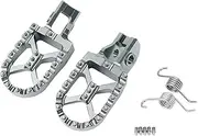 Foot Pegs Fit For Husqvarna TE 300 250 FE 350 450 501 2017-2023 Footpegs Rests TX 300 TC 125 250 FX FC 350 450 2017-2022 Pedal bracket(Silver)