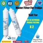 2 X LG External Fridge Water Filter 5231JA2012A ADQ73693901 Compatible