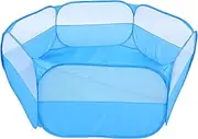 Pet Cage Fence Portable Pet Exercise Pen Scratch-Resistant Nylon Playpen