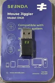 Mouse Jiggler Undetectable Mouse Mover USB SEENDA DK21