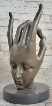 Salvador Dali signed Sculpture Women Hand Hot Cast Figurine Figure Statue Deal