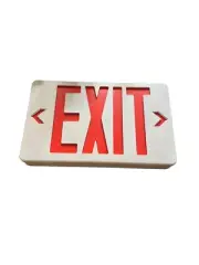 Amazon Basics Acrylonitrile Butadiene Styrene LED Emergency Exit Sign