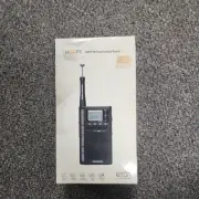 Eton Grundig Mini 300 PE Handheld Compact Shortwave AM FM Radio Black NEW