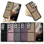 Fashion pearl raindrop anti fall protection case For Samsung Galaxy Fold6/5/4/3