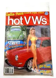 NEW, SEALED NOVEMBER 1996 DUNE BUGGIES AND HOT VW'S MAGAZINE, STREET CUSTOMS