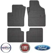 Set Mats Carpets Rubber Fiat Panda 169 2003 > Panda 312 From 2012 4 Pieces