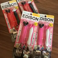 在飛比找蝦皮購物優惠-全新Edison米奇米妮叉匙組～現貨