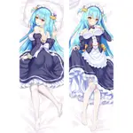 AZUR LANE NEPTUNIA 雙面印花高品質動漫遊戲身體擁抱枕套床上用品