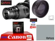 OPTURA HD® TELE ZOOM LENS FOR CANON REBEL EOS T3 XT XTI XS XSI T6 300D 400D T3I