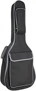 rockible Guitar Gig Bag Backpack Waterproof Protective with Handle Lightweight Internal Fixation Strap Acoustic Guitar Carrying Case