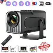Mini Projector 300 Lumen LED 4K 1080P WiFi Bluetooth UHD Portable Home Theater