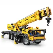2590pcs Remote Control Ladder Truck Kids Building Blocks Toy Puzzle Mo