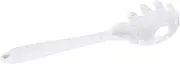 Luxshiny Silicone Pasta Fork, Spaghetti Spoon Anti-Scald Noodle Spoon Server Food Grade Pasta Spoon Heat Resistance Spaghetti Strainer Kitchen Cooking Tool
