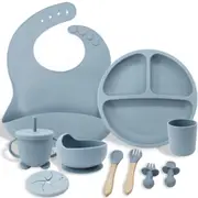 Toddly MealMate Silicone Feeding Set for Baby Led Weaning & Self Feeding